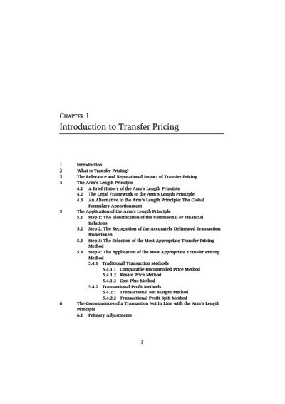 Introduction to Transfer Pricing